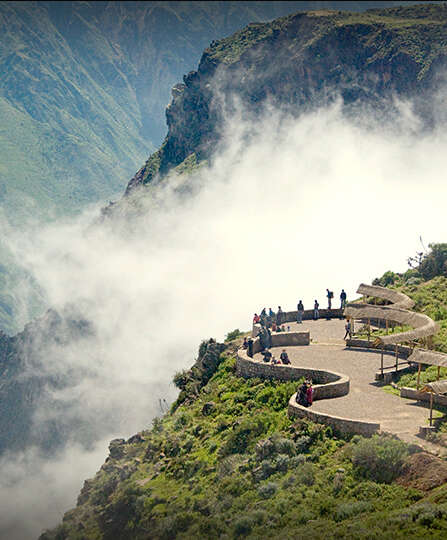 Colca Canyon in Arequipa, Peru