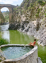 Tour Arequipa Puno with walks in the countryside of Chivay and visit to the thermal baths of Chacapi.